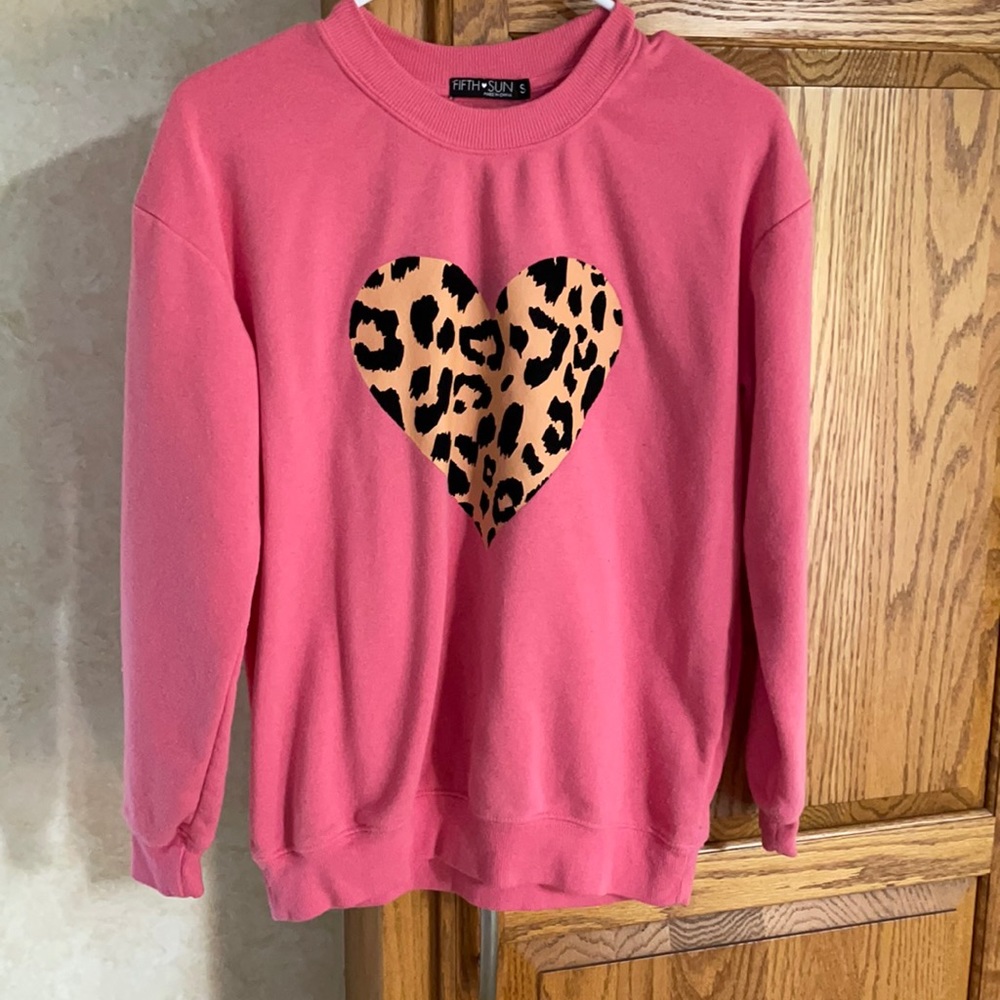 Pink sweater